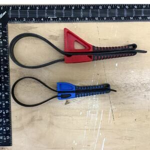 Lot of 2 Craftsman Oil Filter & Pipe Strap Wrenches - Used Condition